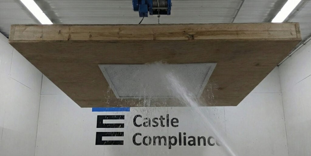 IEC 60598-1 Ingress Protection Testing: IPX6 on Luminaire