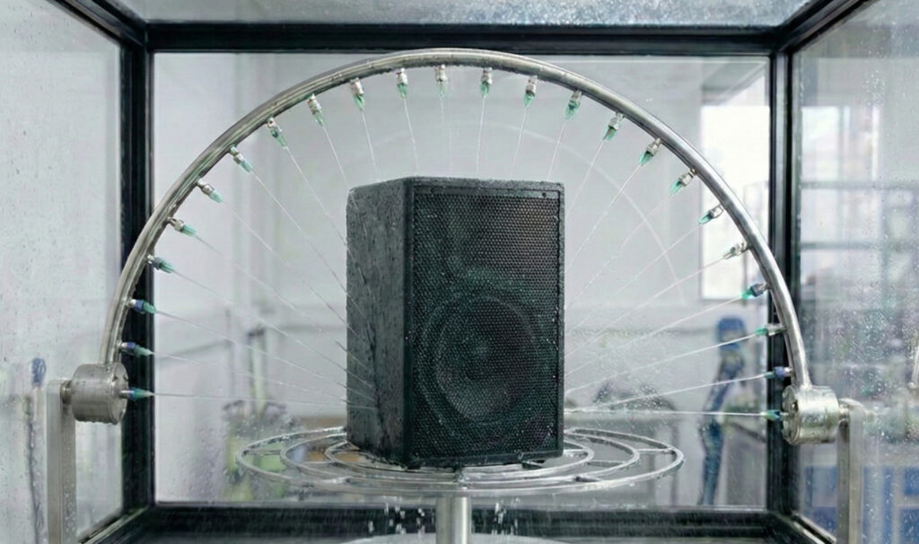 IPX4 Splashing Water Test - Oscillating Tube